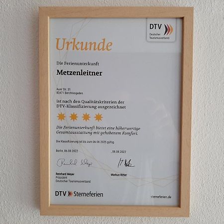 Ferienwohnung Metzenleitner Berchtesgaden Exterior foto